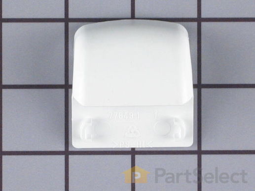 2058938-1-M-Whirlpool-61003279-END CAP, SHELF TRIM (LT)