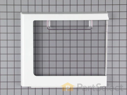 2061410-1-M-Whirlpool-61006201-Front Crisper Pan - Left Side