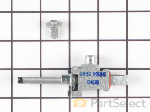 2076684-1-M-Whirlpool-704505K-Gas Burner Valve With Mounting Screw - Left Side