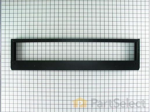 2077575-1-M-Whirlpool-71002093-Base Door Frame - Black