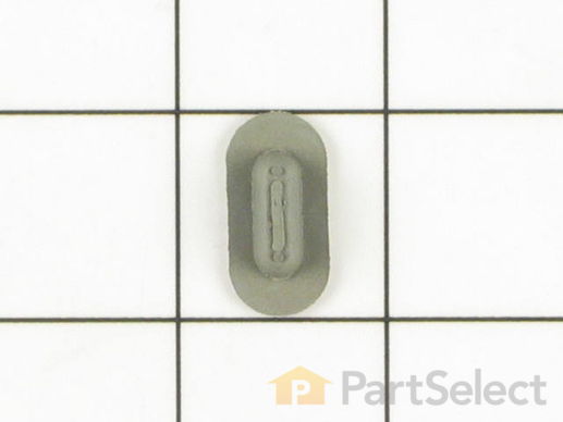 2077587-1-M-Whirlpool-71002105-Base Door Grommet - Gray