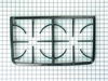 2087458-2-S-Whirlpool-74010075-Double Burner Grate