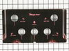 Control Panel Trim - Black – Part Number: 7720P142-60