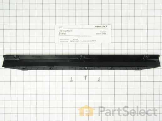 2097159-1-M-Whirlpool-902889-Top Flange with Screws - Black