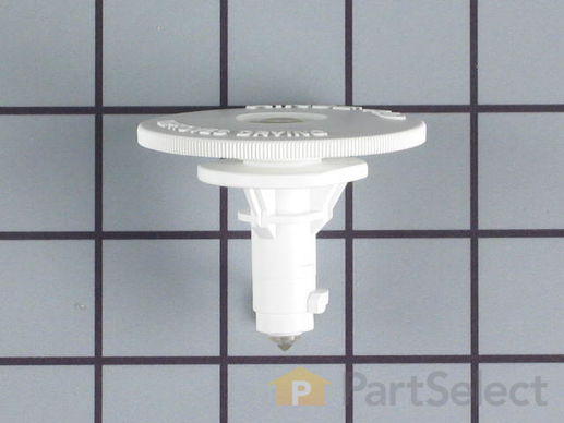 2099195-1-M-Whirlpool-99001654-Rinse Aid Knob - White