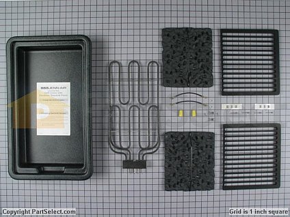 2103753-1-M-Whirlpool-A158-Electric Grill Cartridge Assembly - Black