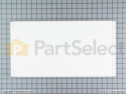2104833-1-M-Whirlpool-A341W-One Piece Electric Catridge Cover - White