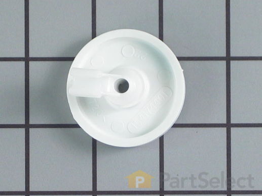 2173789-1-M-Whirlpool-R9800069-Single Wheel & Bracket - White