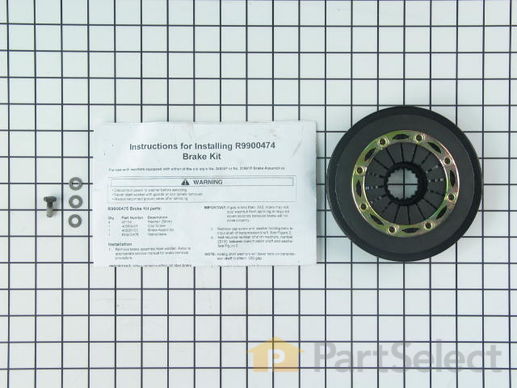 2174568-1-M-Whirlpool-R9900474-Brake Rotor Assembly