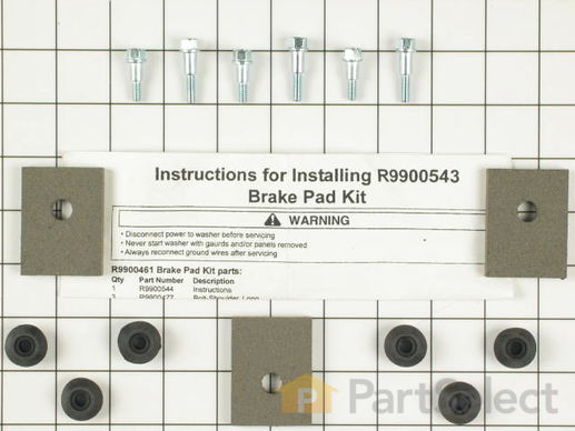 2174598-1-M-Whirlpool-R9900543-Brake Pad Kit