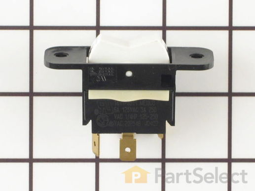 2201402-1-M-Whirlpool-Y702546-Rocker/Fan Switch - White