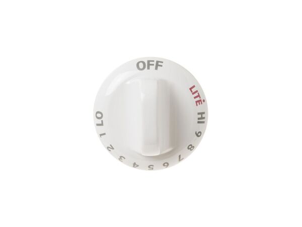 225977-1-M-GE-WB03K10023        -KNOB-TOP BURNERS (WHITE)
