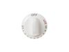 KNOB-TOP BURNERS (WHITE) – Part Number: WB03K10023