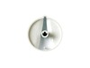 225983-2-S-GE-WB03K10034        -Burner Knob - White