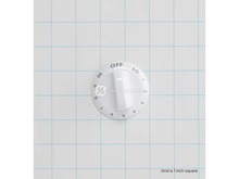 Control Knob - White – Part Number: WB03T10011
