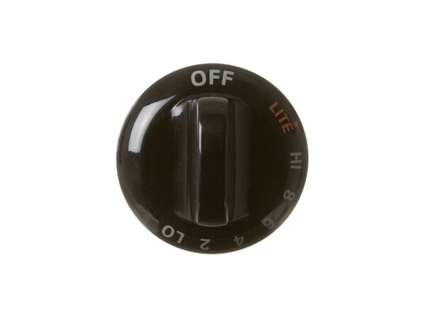 226386-1-M-GE-WB03T10052        -KNOB VALVE GAS (BLACK)