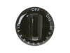 226492-2-S-GE-WB03T10168        -KNOB VALVE GAS (BLACK)