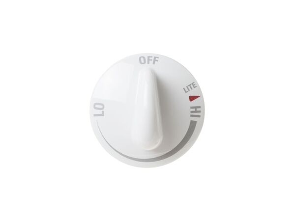 226845-1-M-GE-WB03X10121        -KNOB CONTROL WHITE