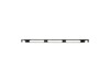 Oven Door Bottom Trim - Black – Part Number: WB07K10232