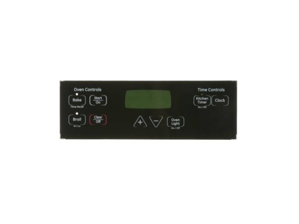 2321409-1-M-GE-WB27K10255-Range Oven Control Overlay