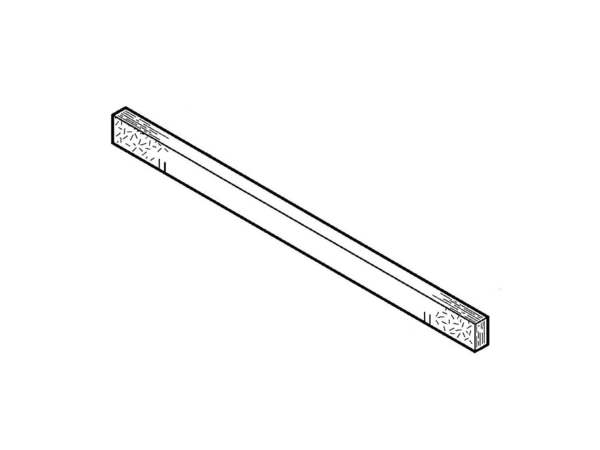 2321593-1-M-GE-WB35T10167- INSULATION OVN Door TOP UP
