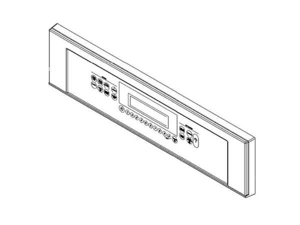 2321816-1-M-GE-WB36T11138- PANEL CNTL AND TAPE Assembly