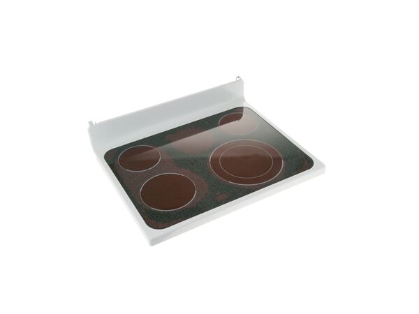 2322123-1-M-GE-WB62T10623- RANGETOP GLASS Assembly