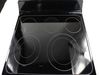 2322140-2-S-GE-WB62T10640-RANGETOP GLASS Assembly BK