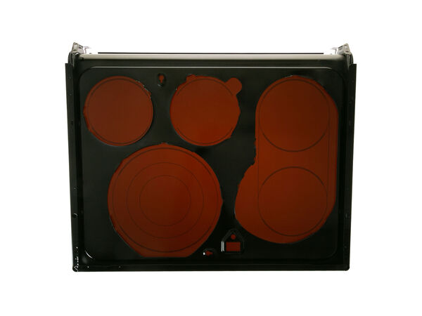 2322144-1-M-GE-WB62T10644- RANGETOP GLASS Assembly