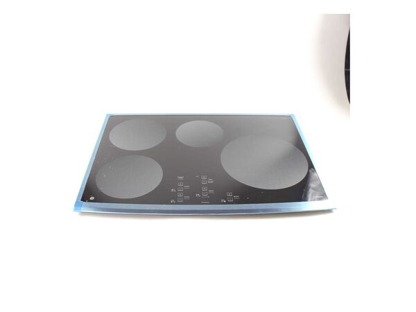 2322204-1-M-GE-WB62X10053-Glass Maintop with Stainless Steel Trim