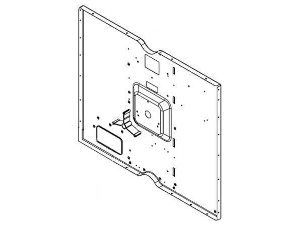 2322243-1-M-GE-WB63T10124-RETAINER INSLN BACK