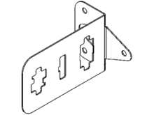 BRACKET CONNECTOR – Part Number: WR01X10768