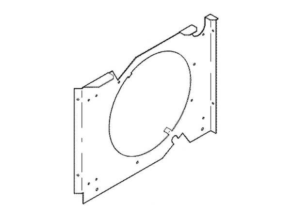 2323101-1-M-GE-WR17X12350-COND BAFFLE