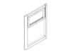 Bezel, Disp (White) – Part Number: 2322507W