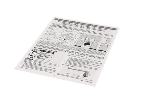 2332443-1-M-Frigidaire-316454912-Installation Instructions