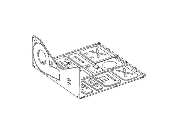 2337889-1-M-GE-WE20M386-BOTTOM CHASSIS BASE