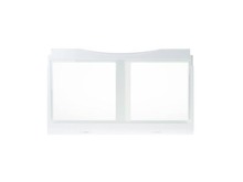 Vegetable Pan Cover and Glass Assembly – Part Number: WR32X10662