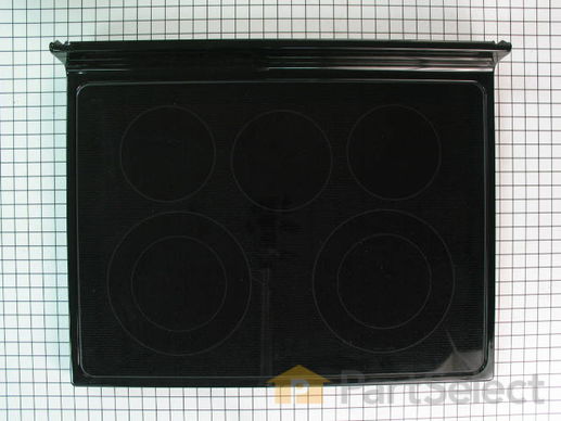 2338775-1-M-Whirlpool-W10188468-Main Cooktop Glass - Black