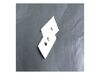 Glass Retainer Clip - Bisque – Part Number: W10205119