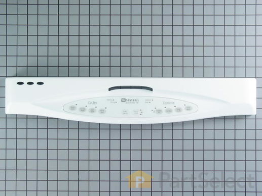 2340949-1-M-Whirlpool-6-917709-Control Panel with Touchpad - White