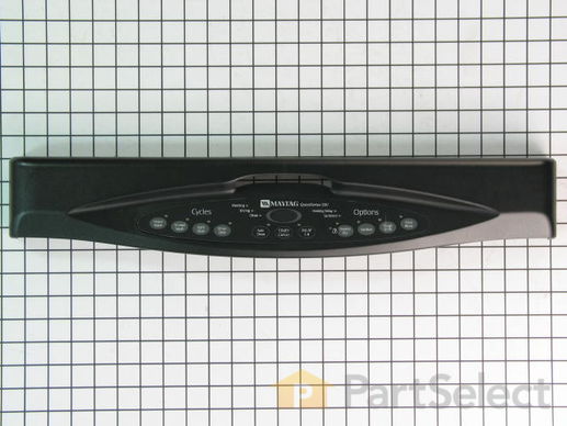 2341001-1-M-Whirlpool-6-918794-Control Panel with Touchpad - Black