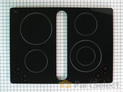 2341162-1-M-Whirlpool-7920P202-60-Maintop Glass - Black