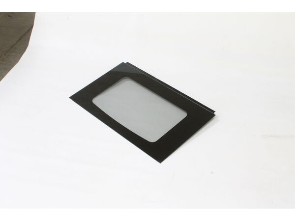 2345656-1-M-GE-WB57T10346-Exterior Door Glass -with Vent - Black