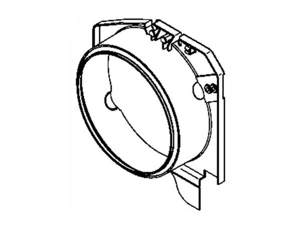 2345758-1-M-GE-WR17X12668-SHROUD CONDENSER