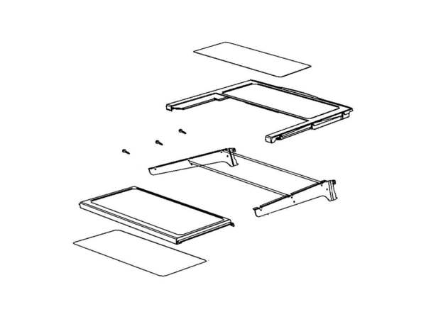 2345805-1-M-GE-WR71X10839- Assembly SHELF QUICK SPACE