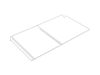 2345806-3-S-GE-WR71X10845-Full Glass Shelf Frame