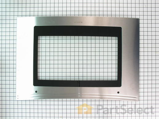 2348522-1-M-Whirlpool-W10185621-Exterior Oven Door Glass - Stainless Steel