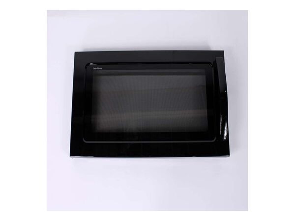 2350385-1-M-Whirlpool-W10245220-Black Microwave Door