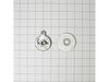 BURNER HEAD/BASE Assembly – Part Number: WB16X10038