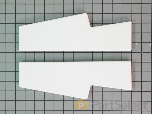 2353742-1-M-GE-WB49X10214-END CAP KIT WHITE